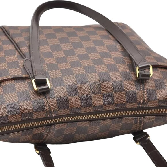 542505AM (S6) Louis Vuitton Shoulder Bag Totally PM Brown Damier - Picture 5 of 11